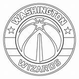 Wizards Logo Washington Coloring Svg Logos Vector sketch template