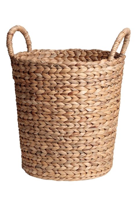 large storage basket natural hm home hm  decoracion de unas