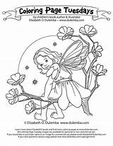 Coloring Pages Colouring Fairy Dulemba Tuesday Stamps Kids Moonlight Fairies Books Printable Cupcake Digital Choose Board sketch template