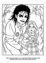 Coloring Pages Michael Jackson Book Moonwalker Colouring People Printable Famous Books Popular sketch template