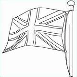Anglais Drapeau Uni Royaume sketch template