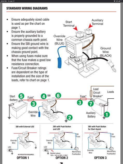 redarc dual battery isolator wiring diagram wiring diagram  schematic