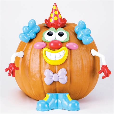 potato head clown pumpkin pumpkin decorating