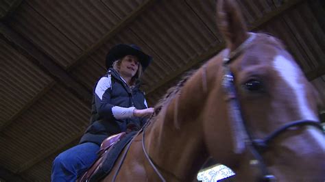 Learning How To Ride Like A Cowgirl Cbbc Newsround