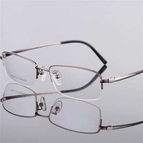 buy men s fashion eyeglass gold ultralight titanium