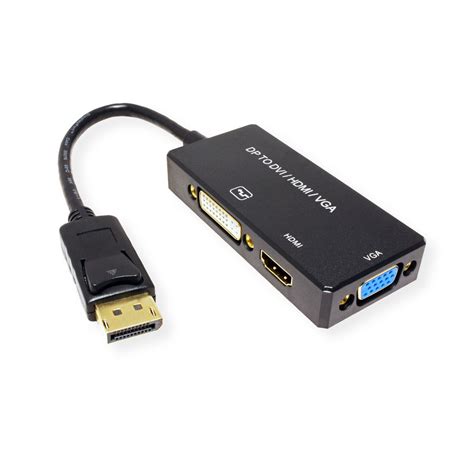 displayport vga dvi hdmi adapter  active secomp international ag