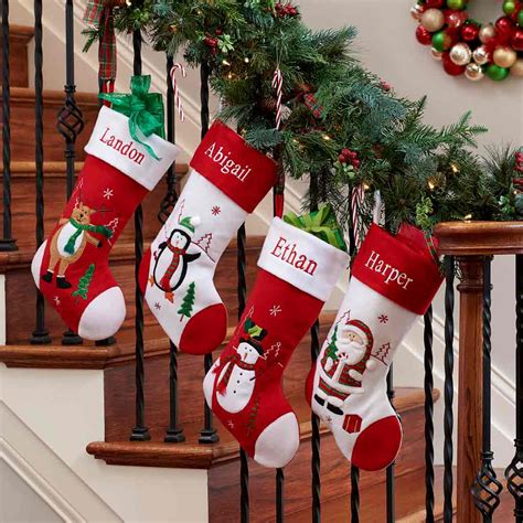 Personalized Holiday Christmas Stocking Dibsies Personalization Station