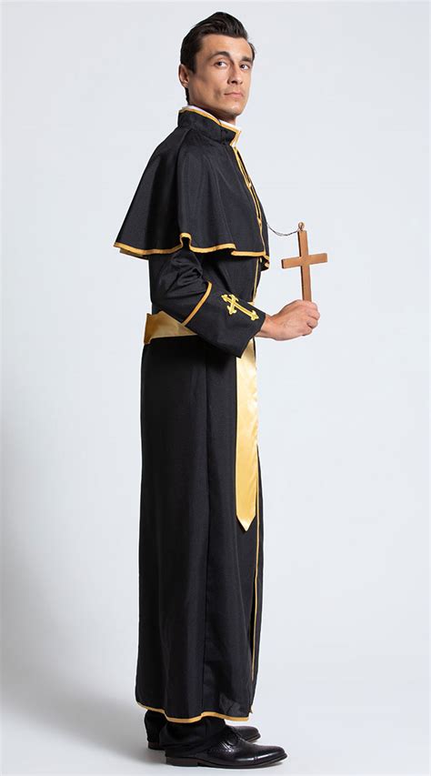 mens deluxe priest costume mens priest costume   nude photo gallery