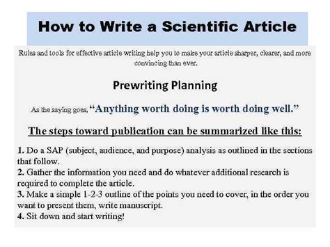 howto article writing     write  article
