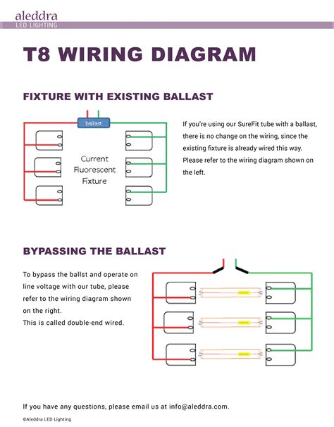 led light fixture wiring diagram collection