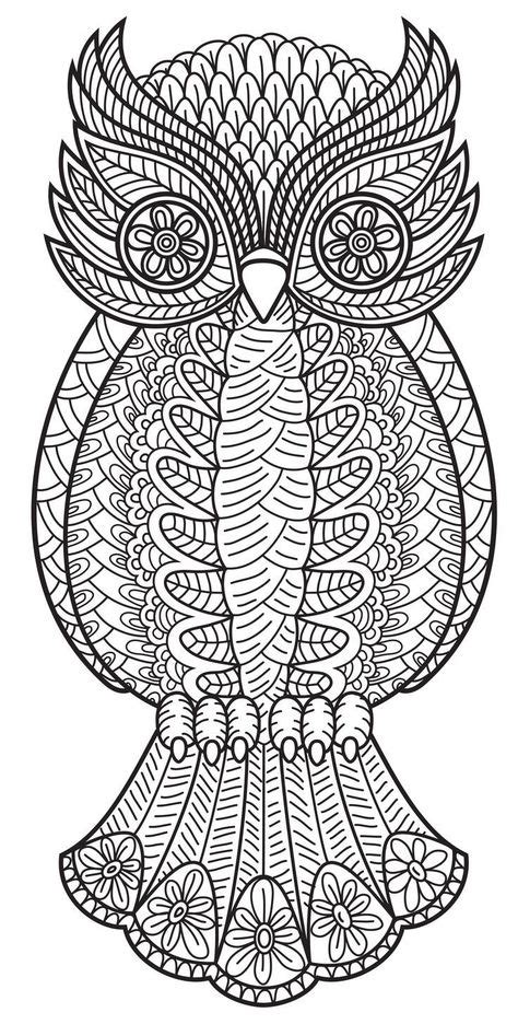 owl  patterns coloring book vol  owl coloring pages