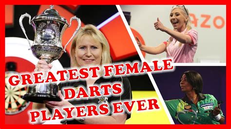 female darts players  youtube