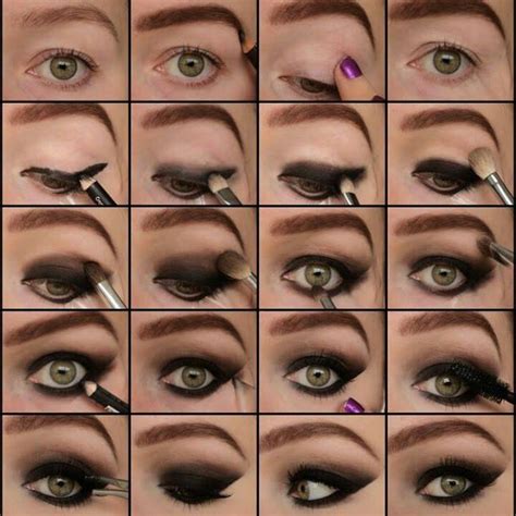 smokey eye step by step face pinterest sexy step by step and
