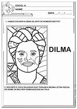 Romero Britto Atividade Releitura Dilma Atividades Infantil Trabalhar Tela Educação Estava Devendo Começo Feita Homenagem sketch template