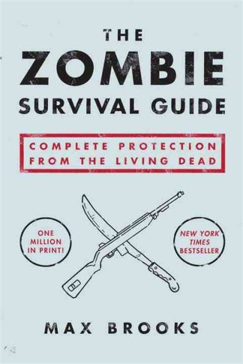 bookworms  zombie survival guide   max brooks nerdspan