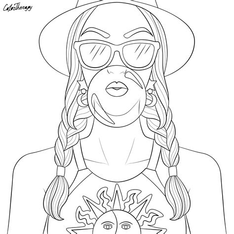 vsco girl coloring pages printable gincoo merahmf