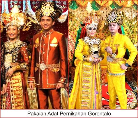 pakaian adat gorontalo lengkap gambar penjelasannya seni budayaku
