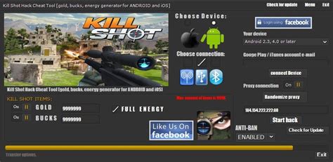 kill shot hack tool perfect hack device l download
