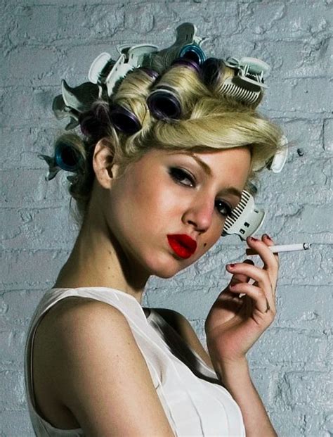 1000 Images About In Curlers On Pinterest Hair Roller