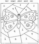 Malen Zahlen Schmetterling Vorlagen Frühling Feinmotorik Schmetterlinge sketch template