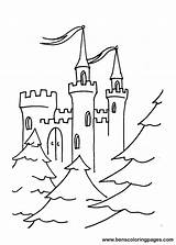 Castle Coloring Fairy Handout Below Please Print Click sketch template