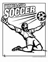 Coloring Cup Pages Soccer Colouring Kids Printables Print Activities sketch template