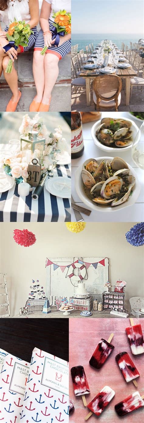 Summer Nautical Bridal Shower Inspiration From Ultimate Bridesmaid