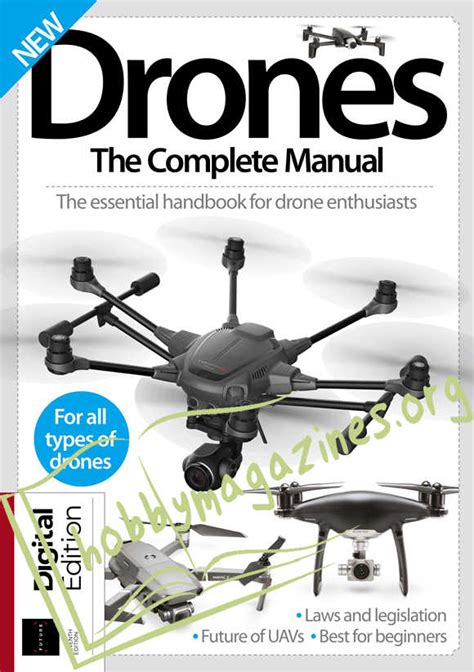 drones  complete manual  digital copy magazines  books