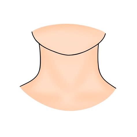 neck human body part cartoon illustration  png