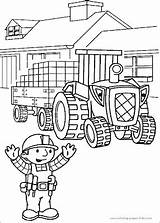 Coloring Pages Bob Builder Kids sketch template
