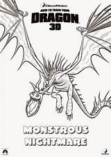 Dragon Coloring Train Pages Nightmare Monstrous Dragons Sheets Printable Httyd Changewing Part Drawing Template Book Visit sketch template