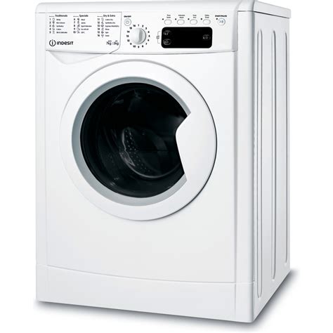 indesit iwdd ecotime kg washer dryer white