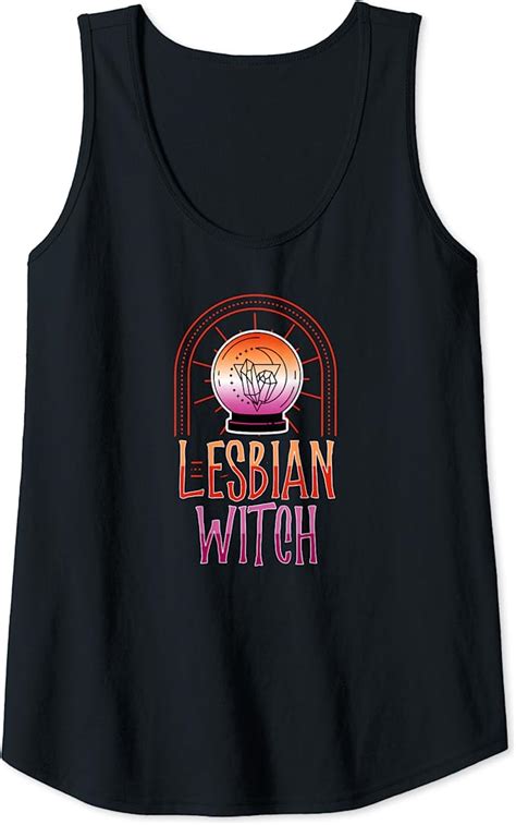 Womens Lesbian Witch Crystals Wicca Witchcraft Satanic