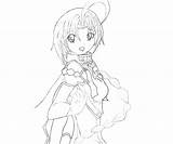 Blazblue Blue Blaze Cute Trigger Calamity Coloring Pages sketch template