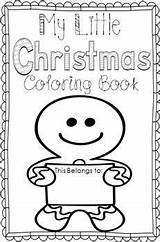 Christmas Coloring Pages Kids Book Colouring Books Little Cover Sheet Merry Mini Activity Sheets Diy Make Crafts Colors Boys Printables sketch template