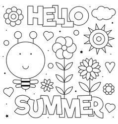 summer coloring pages lowell decesares coloring pages