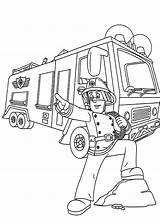 Fireman Sam Coloring Pages Getdrawings sketch template