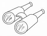 Binoculars Museprintables sketch template