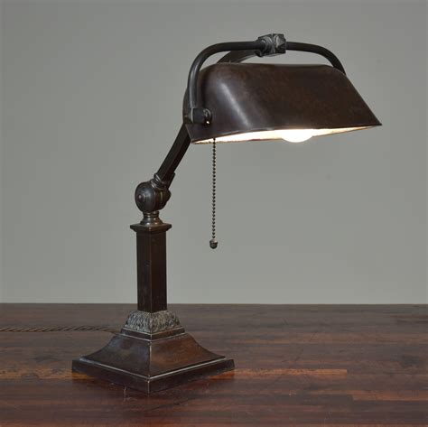 bronze bankers desk lamp haes news