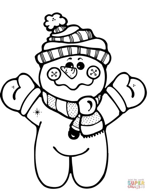 snowman printable coloring pages printable world holiday