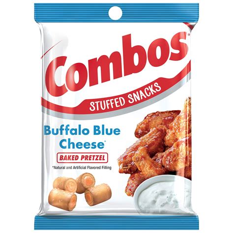 combos buffalo blue cheese pretzel baked snacks  ounce bag pack   walmartcom