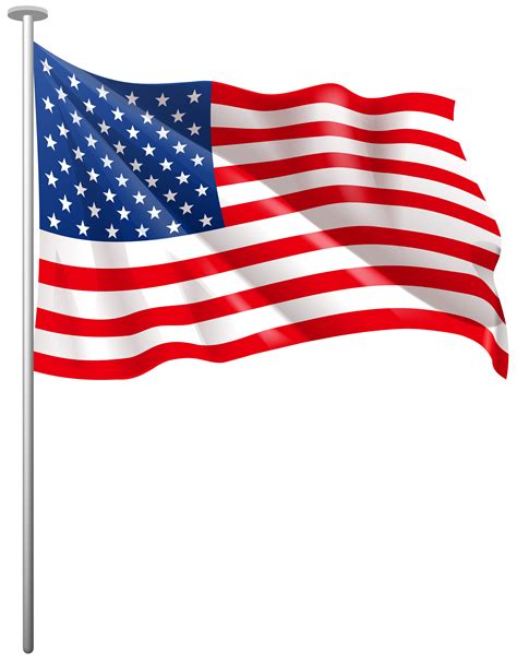 flag   united states clip art waving flag cliparts png