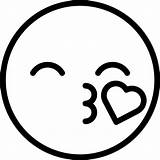 Emoji Wink sketch template