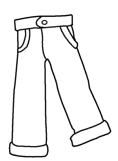 trousers coloring pages coloring home