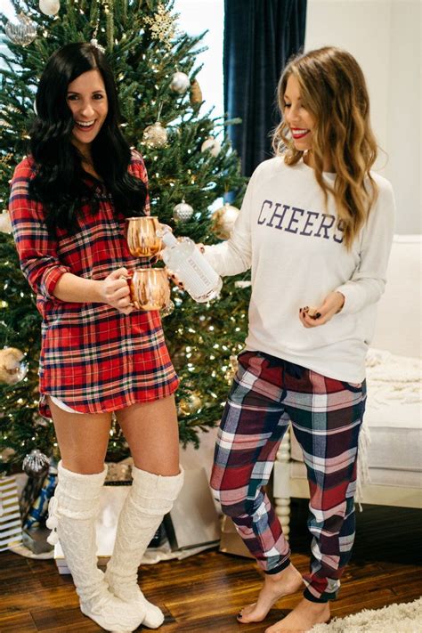 pajama party ideas  miller affect pajama party outfit christmas