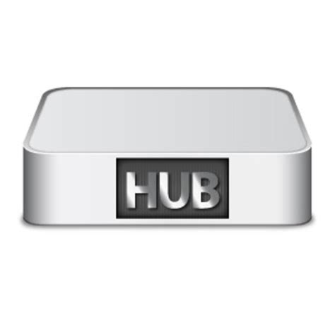 hub logo icon freevectors