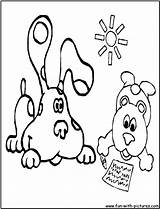 Coloring Pages Fun Bluesclues sketch template