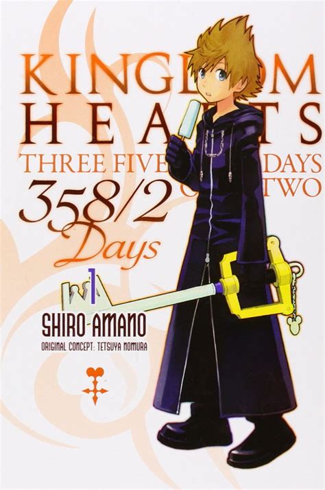 kingdom hearts 358 2 days vol 1 manga cover revealed