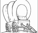 Wagon Coloring Pages Covered Trail Chuck Pioneer Drawing Conestoga Printable Wheel Getcolorings Getdrawings Sketch Clipartmag Color Colorings sketch template