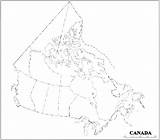 Map Canada Blank Outline Store Provinces Yellowmaps sketch template